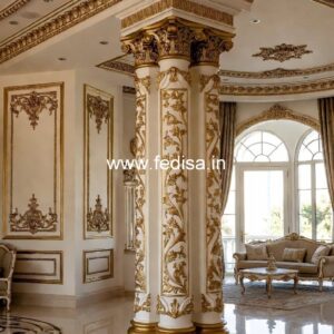 Pillar Design with Stone Finish PD-5349