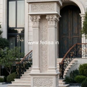Pillar Design for Modern Villa Exterior PD-5354
