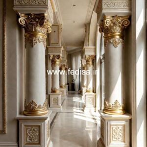 Luxury Pillar Design with Crystal Work PD-5387
