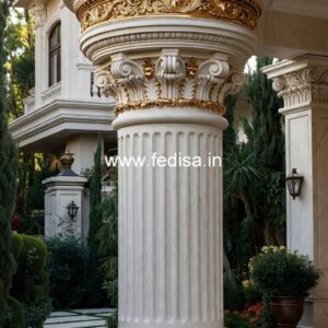 Exterior Column Design for Luxury Villas PD-5770