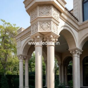 Exterior Decorative Column Ideas PD-5863