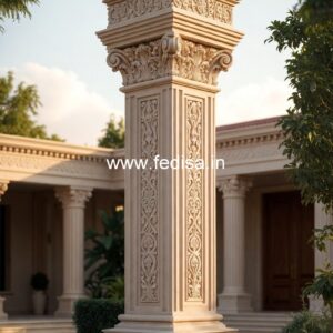 Elegant Exterior Column Design Ideas PD-5930