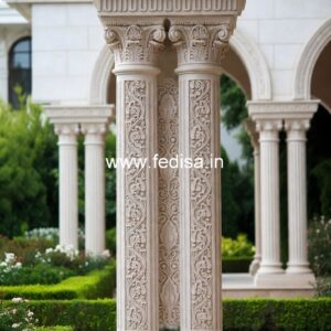Premium Column Design for Home Entry PD-5993