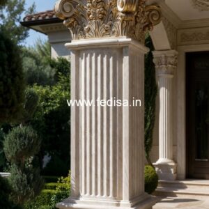 Elegant Pillar Design for Luxury Villas PD-6005