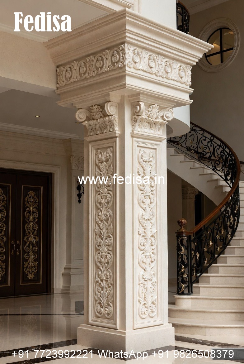 Modern Column Design for Home Entry PD-6014
