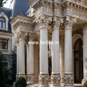 Front Porch Pillar Design Ideas PD-6066