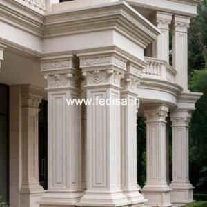 Pillar Design with Stone Finish PD-6133