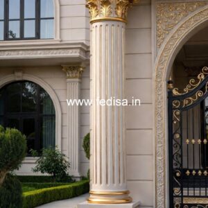 Wooden Column Design for Luxury Home Decor PD-6491