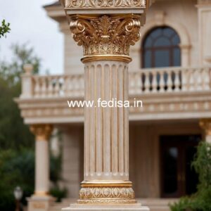 Elegant Entrance Column Design PD-6553