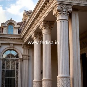 Elegant Column Design for Villas PD-6656