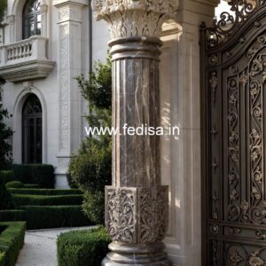 Stylish Marble Pillar Design Ideas PD-6676