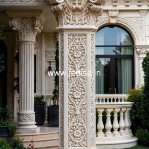 Luxury Marble Pillar Design Ideas PD-6755