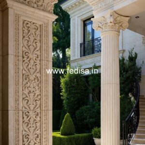 Front Porch Pillar Design Ideas PD-6850