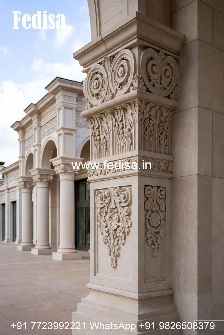 Pillar Design with Carving for Classic Look PD-6900