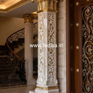 Pillar Design with Stone Finish PD-6917