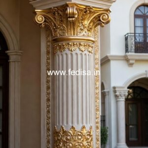 Pillar Design with Gold Finish Details PD-6928