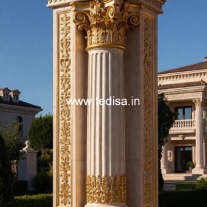 Porch Pillar Designs That Upgrade Your Entrance PD-7100