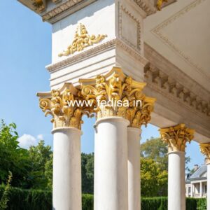 Wooden Carved Column Design Ideas PD-7296