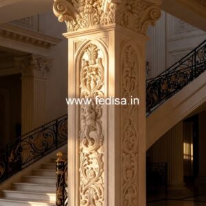 Artistic Wooden Column Design PD-7310