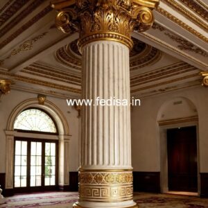 Exterior Column Design for Luxury Villas PD-7338