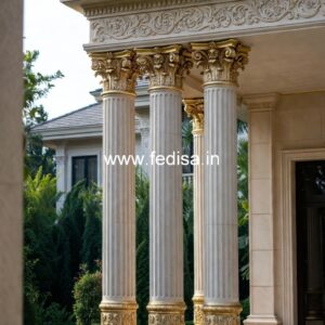 Elegant Wooden Pillar Design Ideas PD-7385