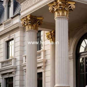 Stylish Exterior Pillar Design Ideas PD-7389