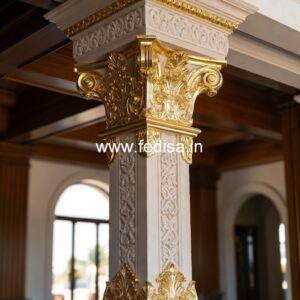 Unique Wooden Column Design PD-7396