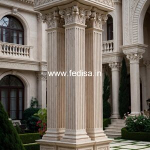 Wooden Decorative Pillar Design PD-7450