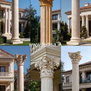 Stylish Marble Pillar Design Ideas PD-7460