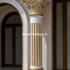 Elegant Exterior Pillar Design PD-7466