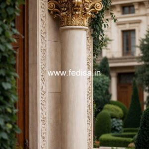 Exterior Column Design for Beautiful Villas PD-7486
