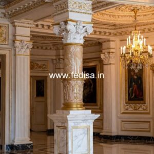Artistic Wooden Column Design Ideas PD-7520