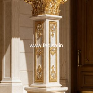 Stylish Marble Column Design Ideas PD-7575