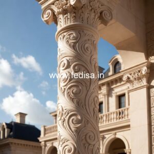 Modern Pillar Design for Villas PD-7588