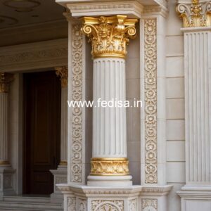 Designer Pillar Ideas for Modern Villas PD-7618