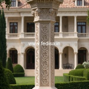 Gate Pillar Design Ideas for Modern Homes PD-7636