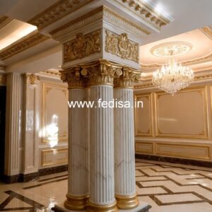 Wooden Carved Pillar Design Ideas PD-7693