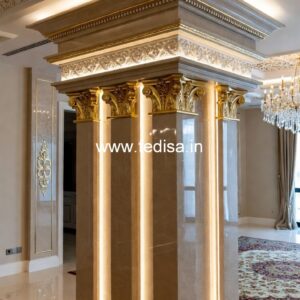 Pillar Design with Decorative Panels PD-7750