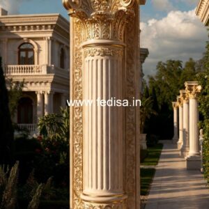 Artistic Pillar Detailing Ideas for Interiors PD-7930