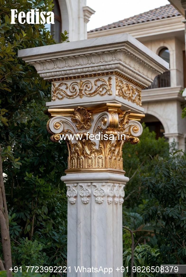 Designer Pillar Details That Elevate Spaces PD-7936