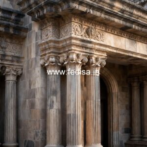 Wooden Column Design for Luxury Home Decor PD-8059