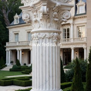 Marble Column Design Ideas for Premium Spaces PD-8060