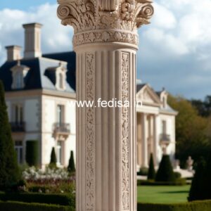 Wooden Carved Column Design Ideas PD-8080