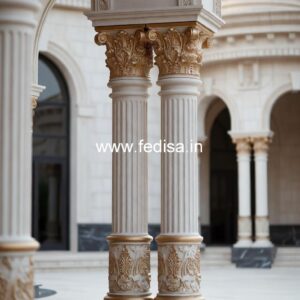 Artistic Wooden Column Design PD-8094