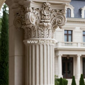 Stylish Marble Pillar Design Ideas PD-8244
