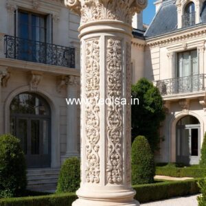 Stylish Wooden Column Design PD-8346