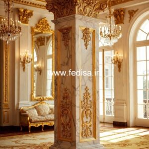 Traditional Carved Wooden Pillars PD-8440