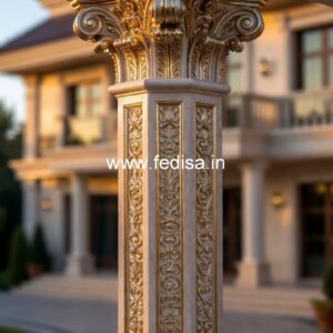 Decorative Floral Pillar Designs PD-8442