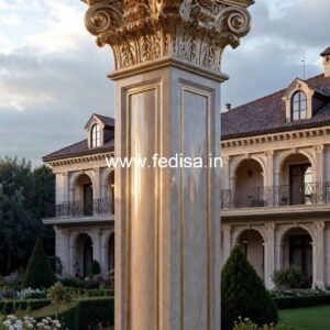 Exterior Pillar Design Ideas for Houses PD-8463