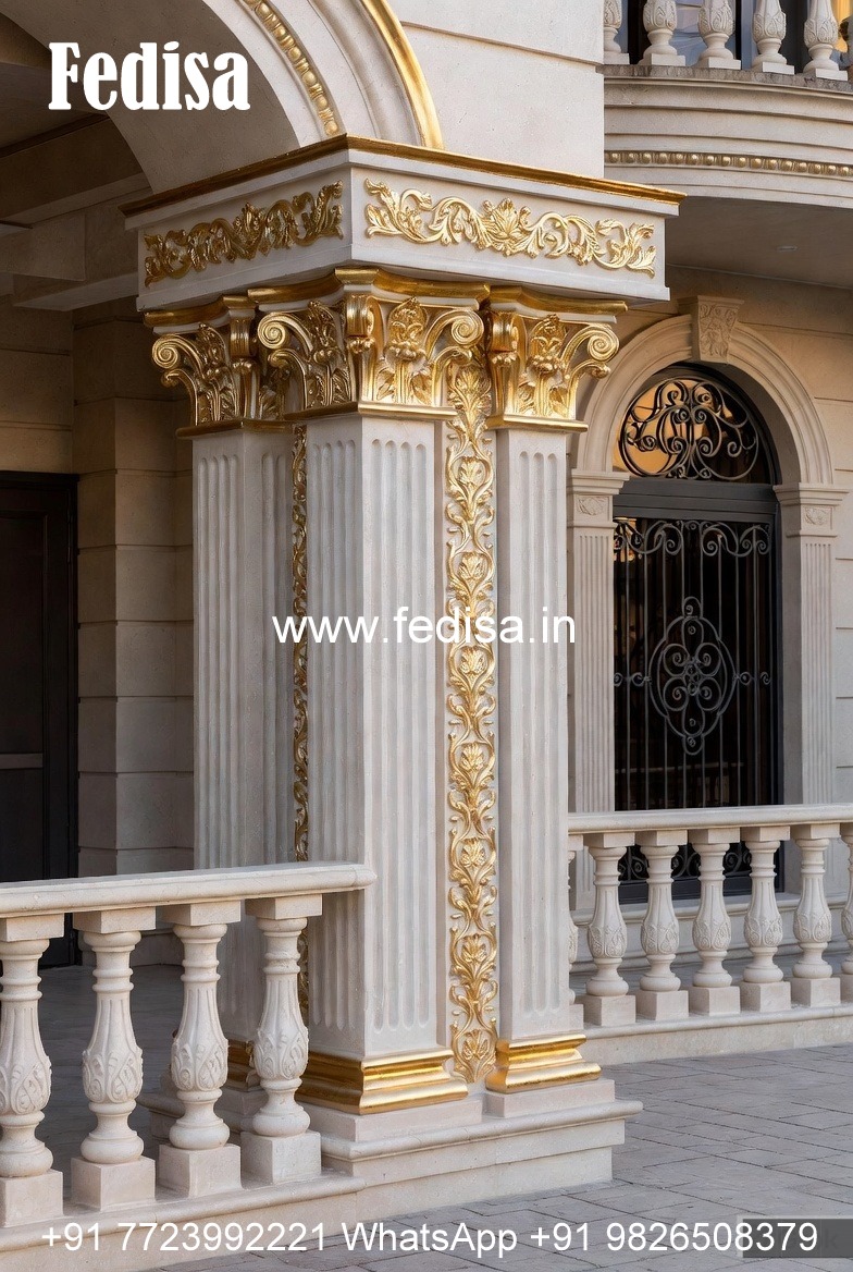 Pillar Design with Carving for Classic Look PD-8468